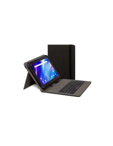 Funda con teclado nilox para tablet 10.5pulgadas usb negra