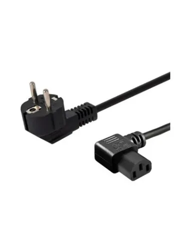 CABLE ALIMENTACIÓN ANGULAR 1.2M SCHUKO-IEC C13