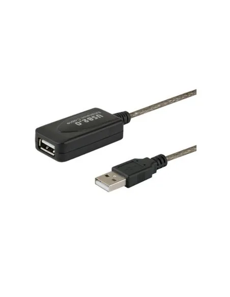 CABLE ALARGADOR PUERTO USB 2.0 5M NEGRO SAVIO