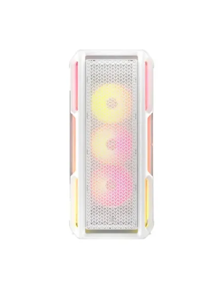 CAJA CORSAIR 5000T LX RGB TEMPERED GLASS MID-TOWER CASE WHITE CC-9011299-WW