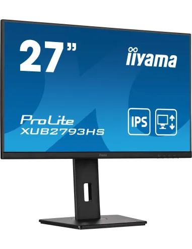 iiyama ProLite XUB2793HS-B7 pantalla para PC 68,6 cm (27") 1920 x 1080 Pixeles Full HD LED Negro