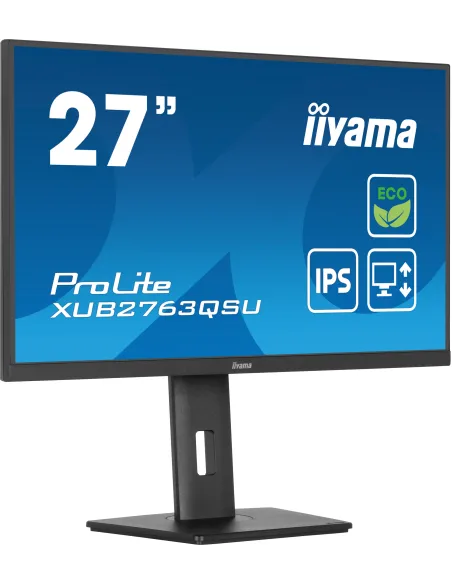 iiyama ProLite XUB2763QSU-B1 pantalla para PC 68,6 cm (27") 2560 x 1440 Pixeles Full HD LED Negro