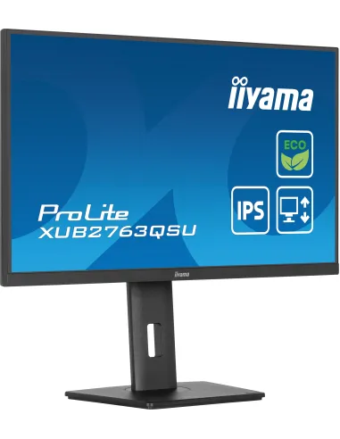 iiyama ProLite XUB2763QSU-B1 pantalla para PC 68,6 cm (27") 2560 x 1440 Pixeles Full HD LED Negro