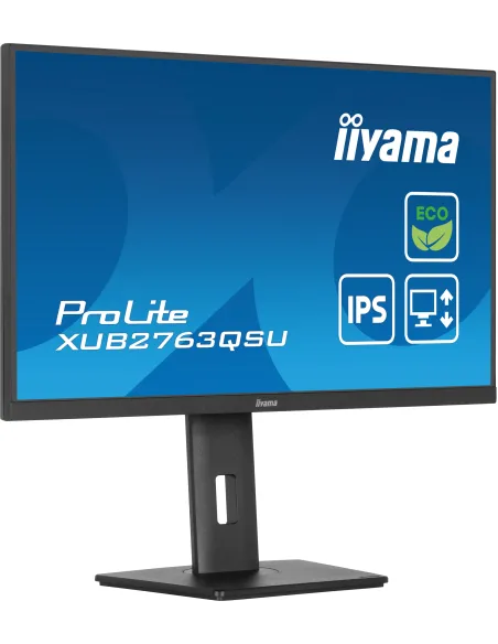 iiyama ProLite XUB2763QSU-B1 pantalla para PC 68,6 cm (27") 2560 x 1440 Pixeles Full HD LED Negro