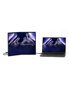 ASUS ZenScreen Fold OLED MQ17QH pantalla para PC 43,9 cm (17.3") 2560 x 1920 Pixeles Quad HD Plata 2
