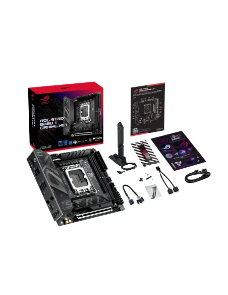 ASUS ROG STRIX B860-I GAMING WIFI Intel B860 LGA 1851 (Socket V1) mini ITX
