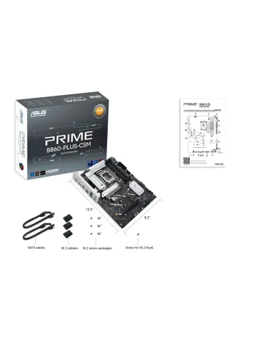 ASUS PRIME B860-PLUS-CSM Intel B860 LGA 1851 (Socket V1) ATX
