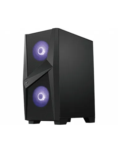 MSI MAG Forge 100M Midi Tower Negro, Transparente