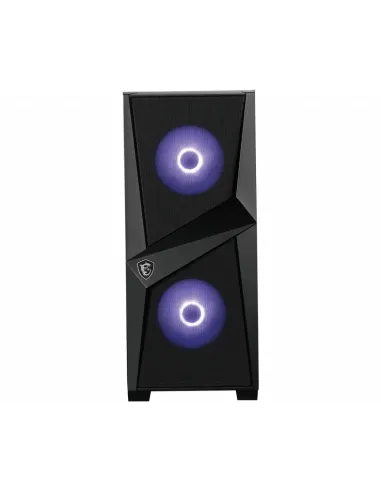 MSI MAG Forge 100M Midi Tower Negro, Transparente