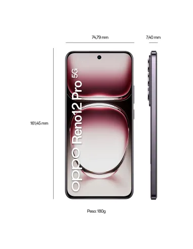 OPPO Reno 12 Pro 17 cm (6.7") SIM doble Android 14 5G USB Tipo C 12 GB 512 GB 5000 mAh Negro