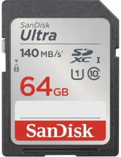 SanDisk Ultra 64 GB SDXC UHS-I Clase 10