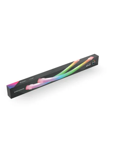 Mars Gaming MCA-WT, Funda ARGB para Tubos de Refrigeración Líquida, 30 LEDs Ultra Brillantes Personalizables ARGB, Silicona Eco