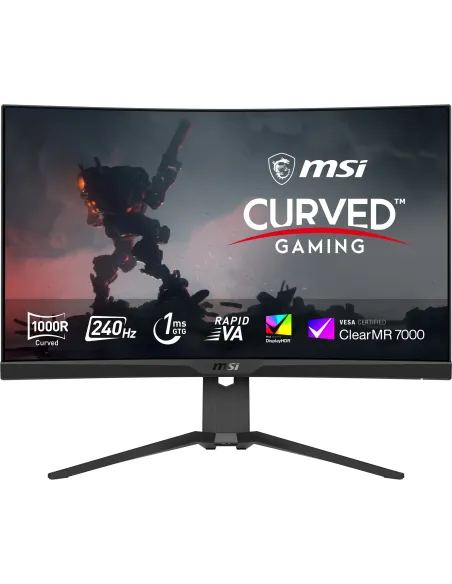 MSI MPG 275CQRXF pantalla para PC 68,6 cm (27") 2560 x 1440 Pixeles Wide Quad HD Negro