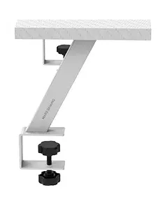 Mars Gaming MGDS, Soporte Elevador Monitor, Eleva el Monitor 17cm, Soporte de Mesa Ergonómico en Acero, Tablero Fibra Carbono