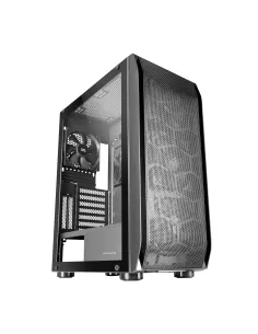 Mars Gaming MC-PRO2, Torre Profesional E-ATX, Sistema CPU Freezer, 5 Ventiladores Ultra-silenciosos y Frontal Metal-Mesh, Color
