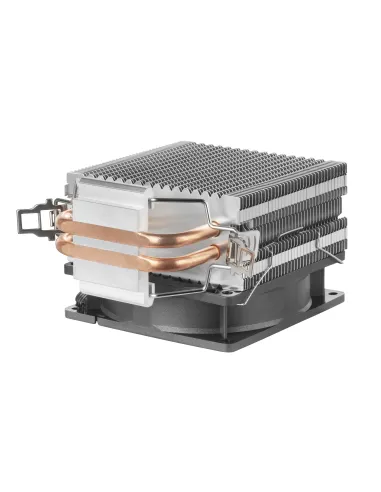 Mars Gaming MCPUARGB, Disipador CPU RGB, 2 Heatpipes HCT, TDP 130W, Silencioso, PWM