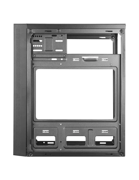 Tacens Anima AC5, Caja Ordenador Compacta Micro ATX, Frontal Malla Refrigeración, USB 3.0, Negro