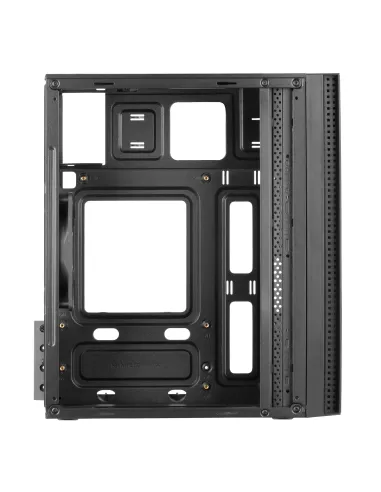 Tacens Anima ACX, Caja Mini Torre Micro ATX, Frontal Aluminio Pulido, Ventilador 12cm, USB 3.0, Negro