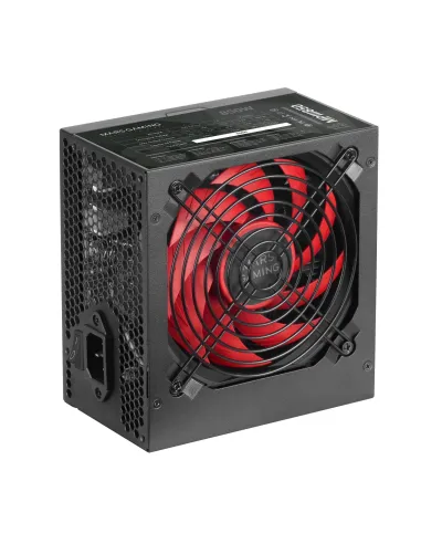 Mars Gaming MPIII850, Fuente Alimentación PC ATX 850W, 5 Años de Garantía, 85% Eficiencia, Sistema Digital APFC, Ventilador FDB
