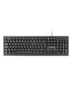 Tacens Anima AK0 - Teclado profesional (membrana, pulsación optimizada, diseño ecológico, USB 2.0, Mac Linux Windows