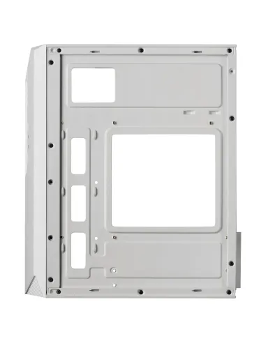 Mars Gaming MC-S1, Caja PC Compacta Gaming Micro-ATX, Iluminación ARGB 12 Modos, Ventilador FRGB, Ventana Lateral Completa RGB,