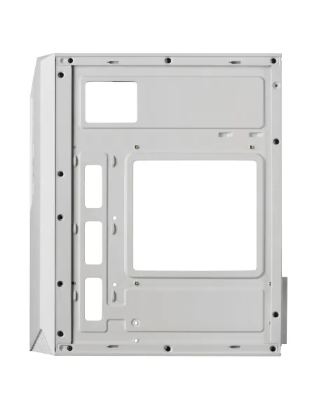 Mars Gaming MC-S1, Caja PC Compacta Gaming Micro-ATX, Iluminación ARGB 12 Modos, Ventilador FRGB, Ventana Lateral Completa RGB,