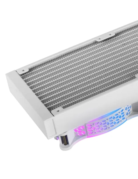 Mars Gaming ML-ULTRA360 Blanco, Refrigeración Líquida CPU, TDP 650W, Espejo Infinito, 3 Ventiladores Silenciosos FDB ARGB,