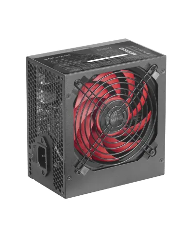 Mars Gaming MPIII650, Fuente Alimentación PC ATX 650W, 5 Años de Garantía, 85% Eficiencia, Sistema Digital APFC, Ventilador FDB