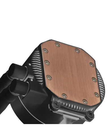 Mars Gaming ML-ONE240, Refrigeración Líquida CPU, TDP 400 W, Espejo Infinito, 2 Ventiladores FRGB Silenciosos, Multisocket