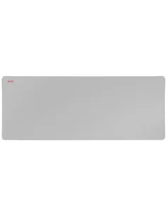 Mars Gaming MMPXLS Plata, Alfombrilla Gaming XL, Doble capa Nanotejido y Goma Natural, 800x300x4mm