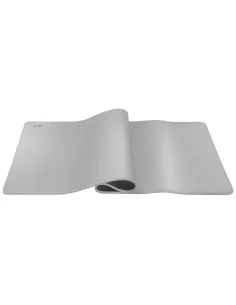 Mars Gaming MMPXLS Plata, Alfombrilla Gaming XL, Doble capa Nanotejido y Goma Natural, 800x300x4mm 2