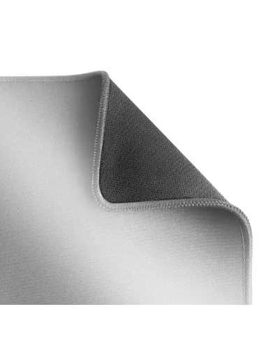 Mars Gaming MMPXLS Plata, Alfombrilla Gaming XL, Doble capa Nanotejido y Goma Natural, 800x300x4mm