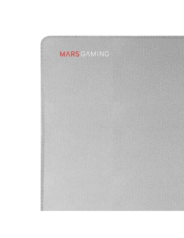 Mars Gaming MMPXLS Plata, Alfombrilla Gaming XL, Doble capa Nanotejido y Goma Natural, 800x300x4mm