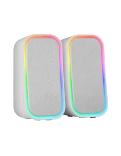 Mars Gaming MS-OM, Altavoces Gaming 20W, Iluminación Dinámica RGB, Altavoces Bluetooth 5.3 + AUX-IN, Caja de Control de 2