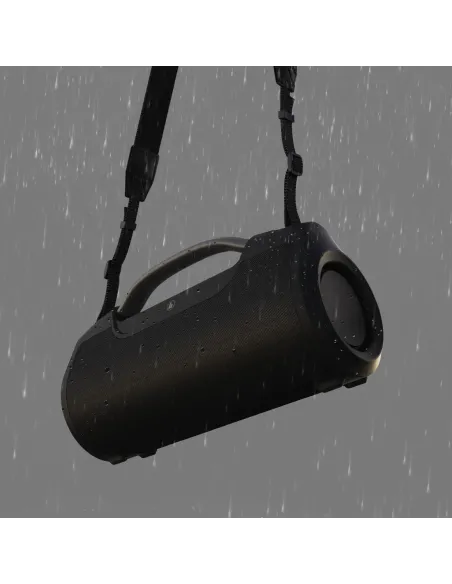 Hama SoundBarrel Altavoz portátil estéreo Negro 60 W