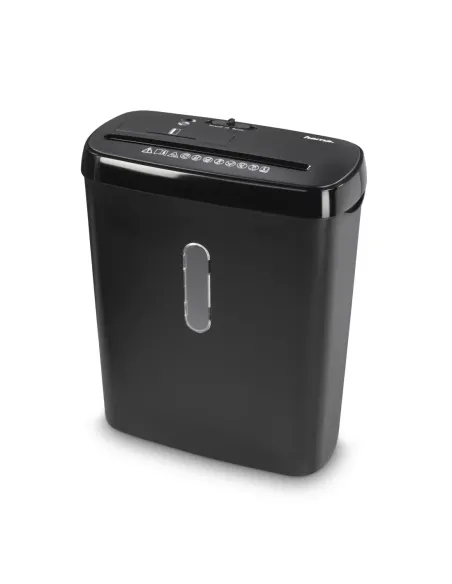 Hama | Trituradora de Documentos de 11L, Destruye Tarjetas de plástico,CDs DVDs y o Discos BLU-Ray, Uso doméstico, 8 Blatt