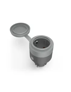 Hama Outdoor toma de corriente Tipo E Gris 2