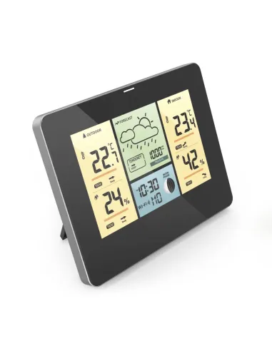 Hama 00176596 estación meteorológica digital Negro Batería Wifi