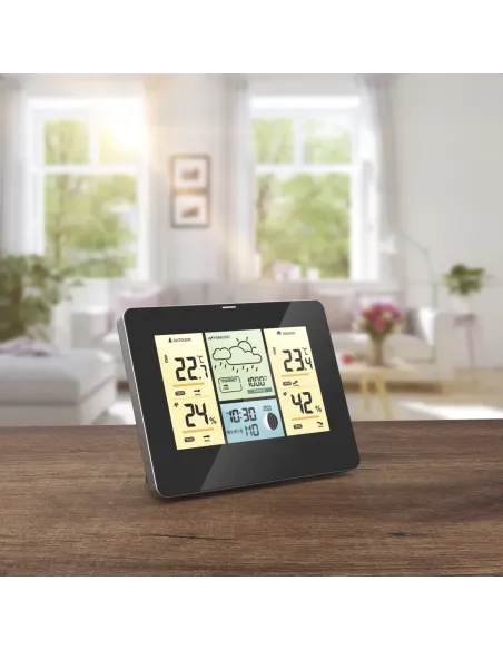Hama 00176596 estación meteorológica digital Negro Batería Wifi