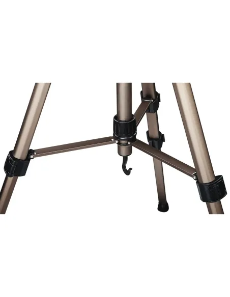 Hama | Trípode para cámaras réflex, regulable desde 69-185 cm, ligero, de aluminio, con funda de transporte, color Bronce