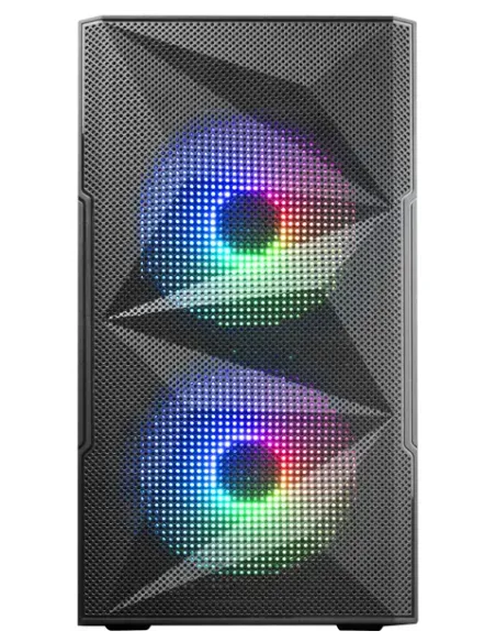 Mars Gaming MC-ME, Caja Gaming Compacta MicroATX, Ventana Lateral Completa Cristal Templado, Diseño Frontal Total-Mesh Mars Gaming MC-ME, Caja Gaming Compacta MicroATX, Ventana Lateral Completa Cristal Templado, Diseño Frontal Total-Mesh