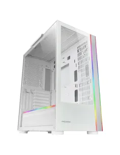 Mars Gaming MC-ULT, Caja Gaming Custom XXL E-ATX, Doble Cristal Templado 90º Sin Marco + Puerta Lateral, Soporte Completo