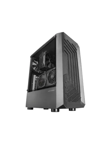 Mars Gaming MC-2000, Caja Semitorre ATX, Ventana Lateral Completa, Diseño Frontal Mesh, 1x Ventilador Ultra-silencioso FDB