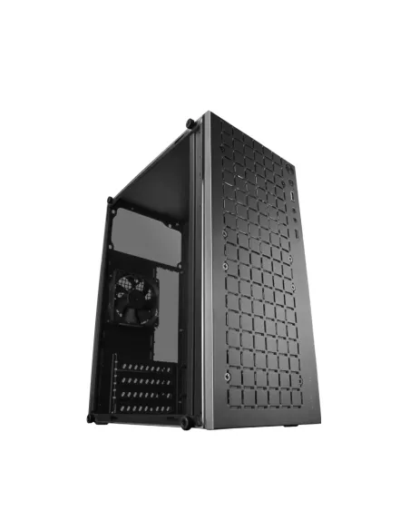 Mars Gaming MC-1000, Caja Compacta MicroATX, Diseño Frontal Metal-Mesh, Ventana Lateral Completa, 1x Ventilador Ulta-Silencioso