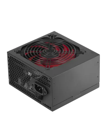 Mars Gaming MPIII650, Fuente Alimentación PC ATX 650W, 5 Años de Garantía, 85% Eficiencia, Sistema Digital APFC, Ventilador FDB