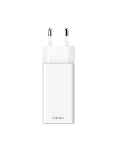 Hama 00201643 cargador de dispositivo móvil Auriculares, Portátil, Batería portátil, Smartphone, Tableta Blanco Corriente