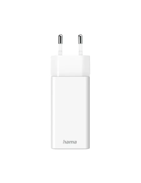 Hama 00201643 cargador de dispositivo móvil Auriculares, Portátil, Batería portátil, Smartphone, Tableta Blanco Corriente