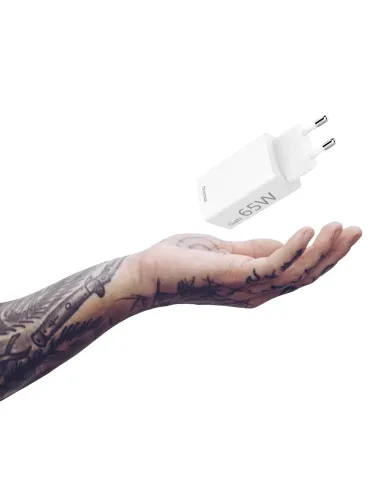 Hama 00201643 cargador de dispositivo móvil Auriculares, Portátil, Batería portátil, Smartphone, Tableta Blanco Corriente