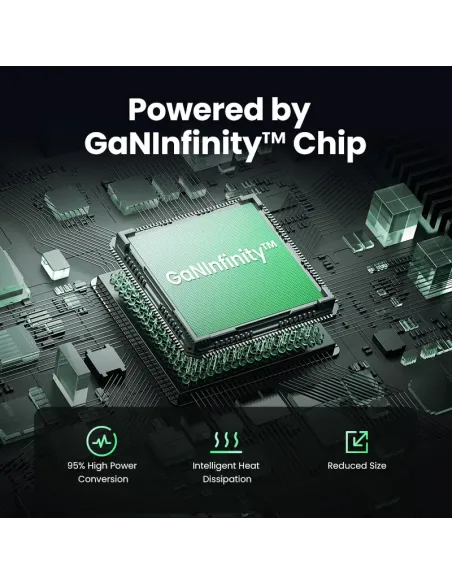 Ugreen Nexode S 100W 4-Port GaN Fast Charger EU gray Ordenador portátil, Teléfono móvil, Portátil, Batería portátil, Tableta