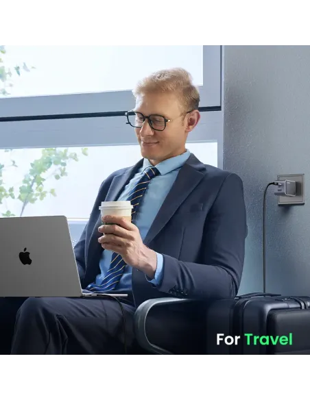 Ugreen Nexode Air 65W sieninis kroviklis, USB + 2x USB-C pilkos spalvos Ordenador portátil, Teléfono móvil, Ratón, Portátil, Ugreen Nexode Air 65W sieninis kroviklis, USB + 2x USB-C pilkos spalvos Ordenador portátil, Teléfono móvil, Ratón, Portátil,